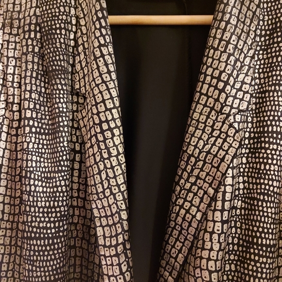 Vintage blazer, silver and black - Picture 5 of 5